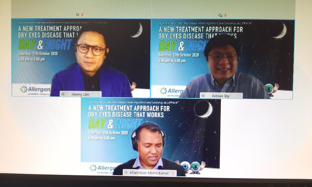 Allergan, Optive Gel: Virtual Launch Webinar, Malaysia (17 October 2020)